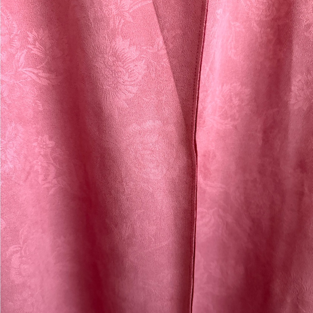 Tahari Pink Trench Coat - Picture 4 of 10
